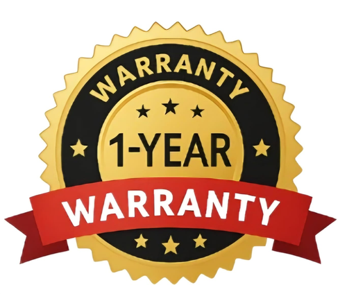 1 Year Warranty